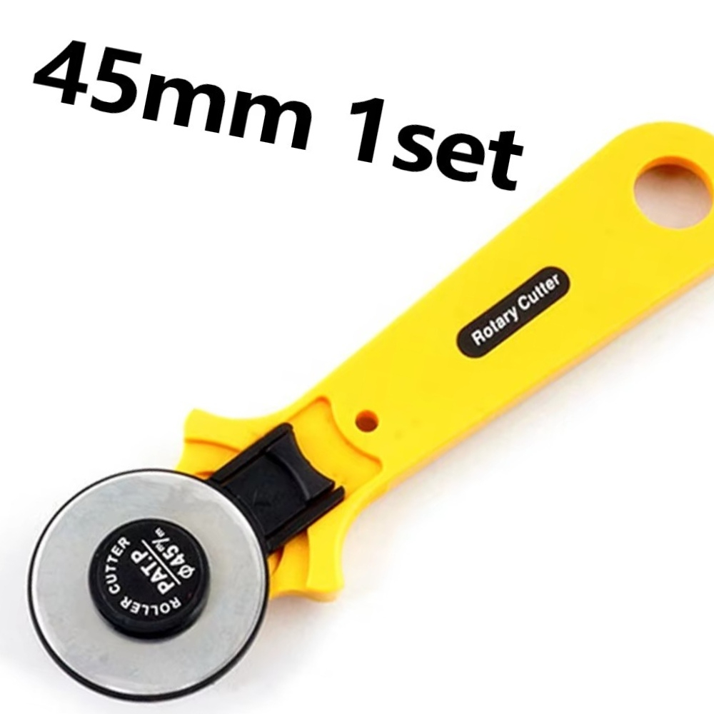 Craft Knife Set - قاطع دائري دوار 45 مم، شفرة