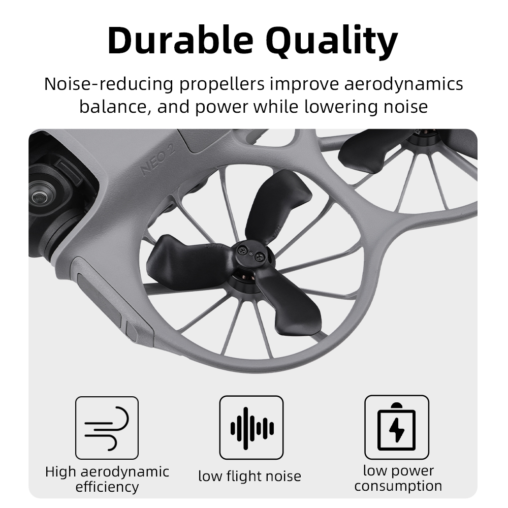 مراوح لطائرة DJI NEO 2 بدون طي - مراجعة Ekko Cosplay Prop وسعره