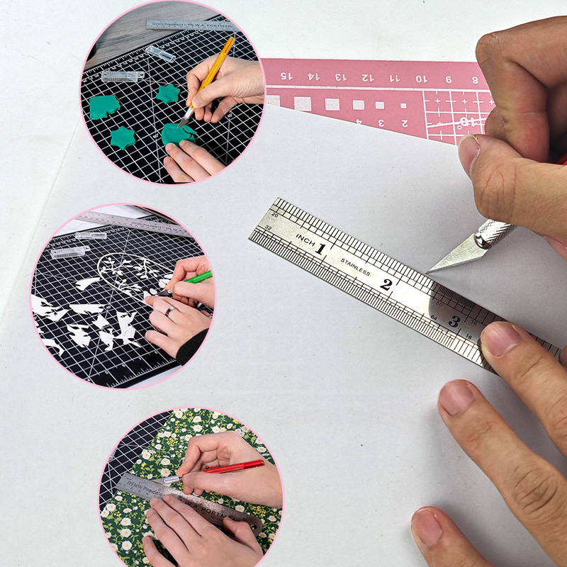 مجموعة حصيرة قطع يدوية من PVC  - مراجعة Craft Knife Set وسعره