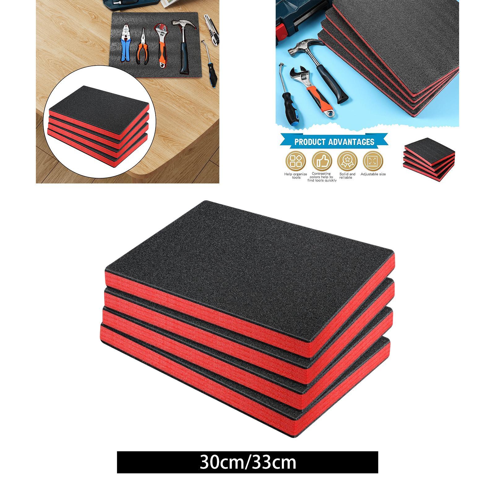 4x صندوق أدوات إدراج رغوة صندو - مراجعة Eva Foam Sheet وسعره