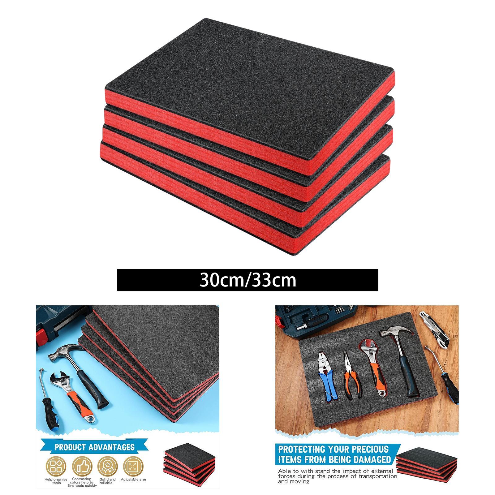4x صندوق أدوات إدراج رغوة صندو - مراجعة Eva Foam Sheet وسعره