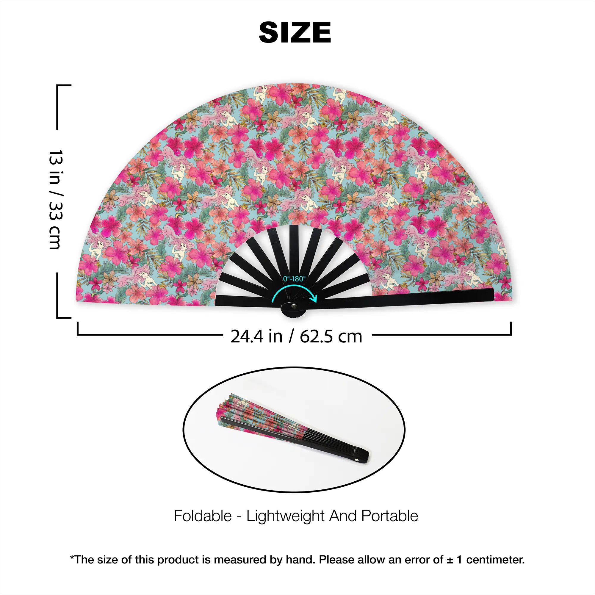 مروحة جيب محمولة مخصصة بنمط حو - مراجعة Cosplay Prop Pattern وسعره
